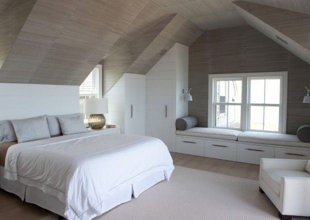 16 Smart Attic Bedroom Design Ideas Makes me wish for a loft conversion…But then I think of the mess and