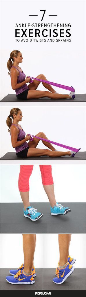 Ankles shouldn’t be neglected during your strength-training routine. Strong, flexible ankles are an import