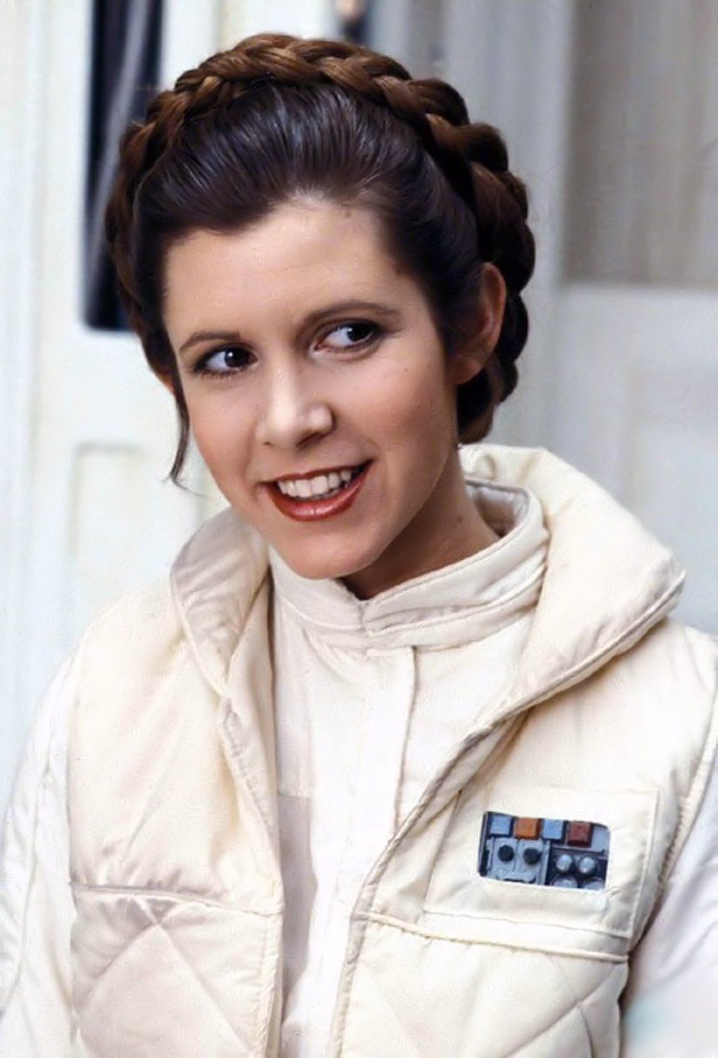 Another Princess Leah pin for my Star Wars board. Great Image Carrie Fisher (Princess Leia Organa Skywalke