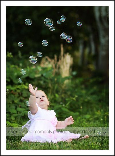 Any age is great age to have a bubbles photo session