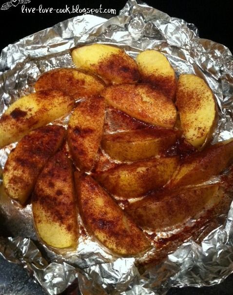 Baked Apple Slices (hCG) Slice 1 apple and spray with I cant believe it’s butter. Sprinkle with one packet