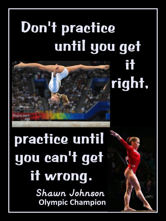 Gymnastics Poster Shawn Johnson Olympic Gymnast Photo by ArleyArt