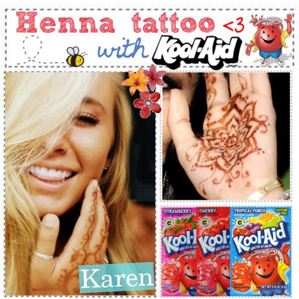 “Henna Tatto with Kool-Aid ♥” by every-girl-has-a-tip on Polyvore