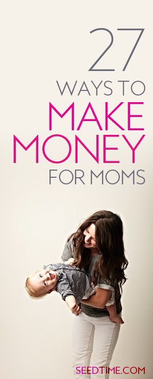 Here are 27 ideas for how you can make a little extra money from home for all the moms (stay at home and w
