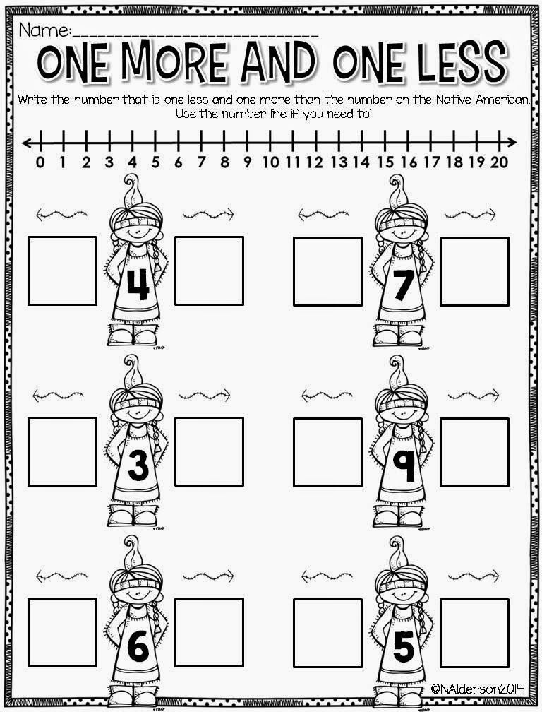 I love this math page! Such good number line practice!