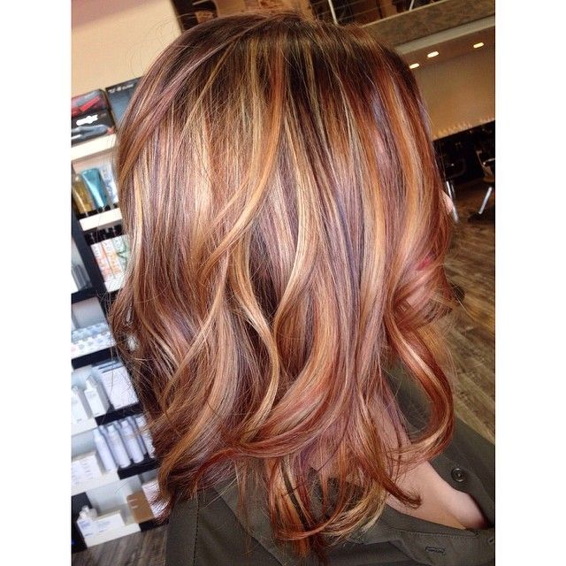 If I ever shelled out the bucks for a stylist to do my coloring- THIS is what I want