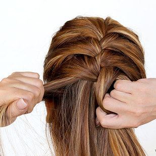 If you don’t know how to French braid your own hair (and you want to learn), buckle down and practice. |