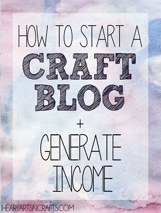 Learn how to set up your own crafting or DIY blog in minutes with just 4 easy steps! Use your new blog to show off your crafting
