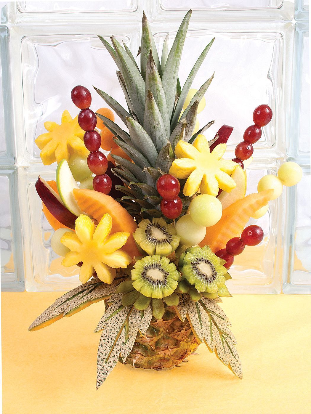 Make a fruit bouquet for your next party.