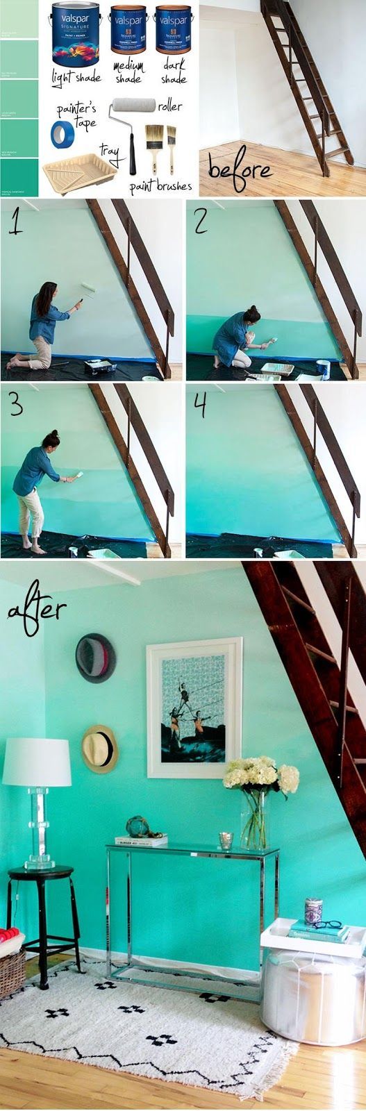 Make your home stylish from the floor to ceiling with a freshly painted feeling!