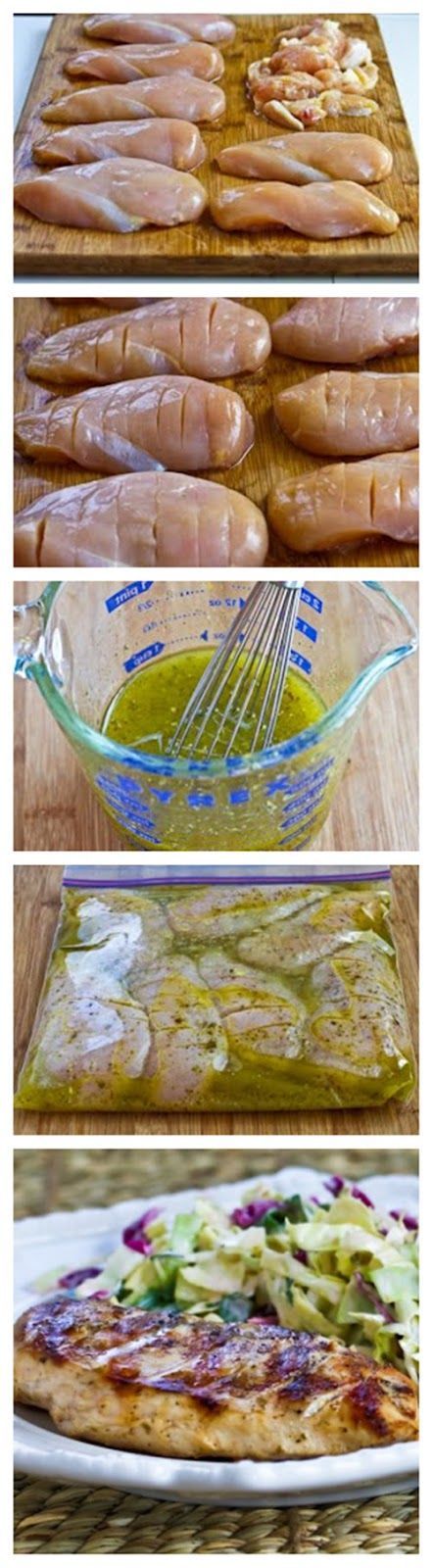 Marinating the chicken in the olive oil makes them so juicy and tender…..Very Greek Grilled Chicken