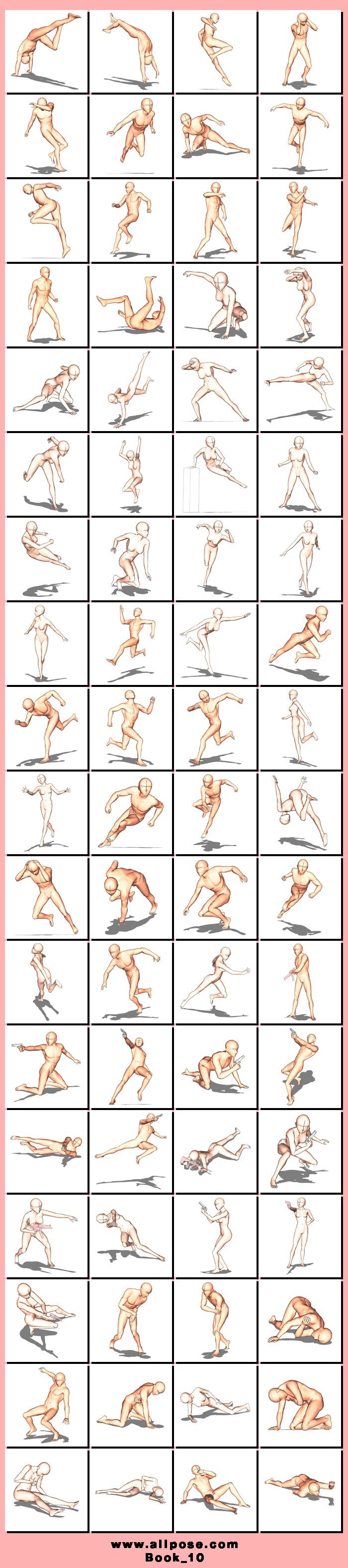Poses. Action poses! LOVE it! Wish I’d had this chart when I was learning to draw! You’re welcome! ;)