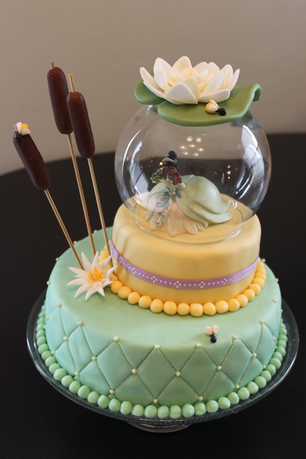 princess cake ideas | … in May and had a Princess and the Frog party. Here is the cake I made