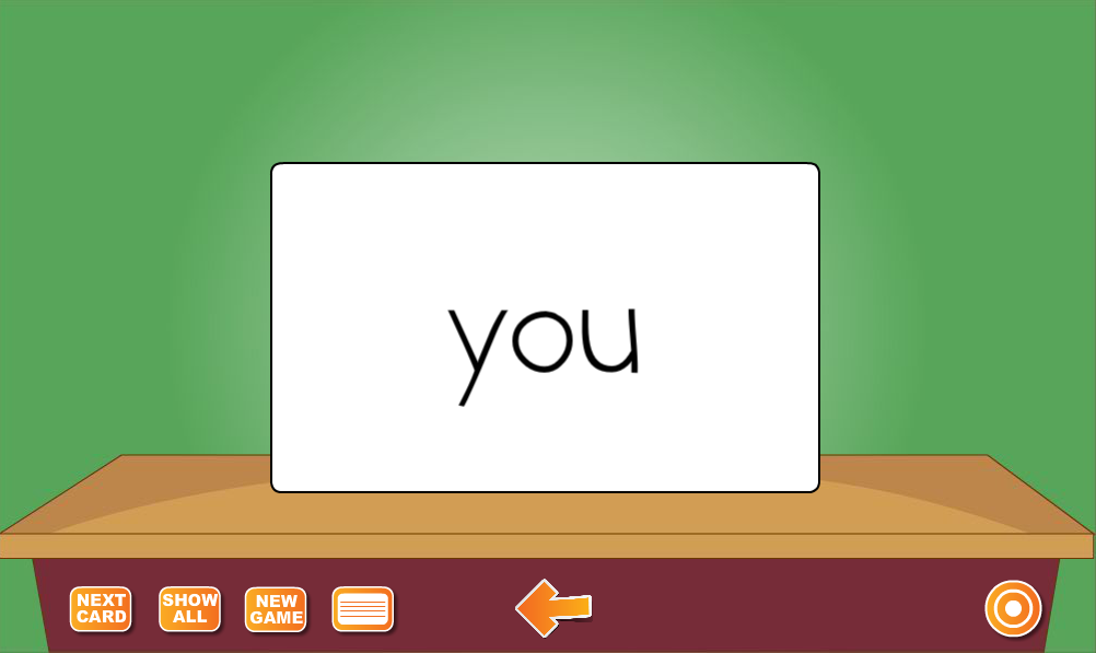 Sight Words Flash Cards – This SMART Board game helps students memorize the 220 Dolch sight words. The can