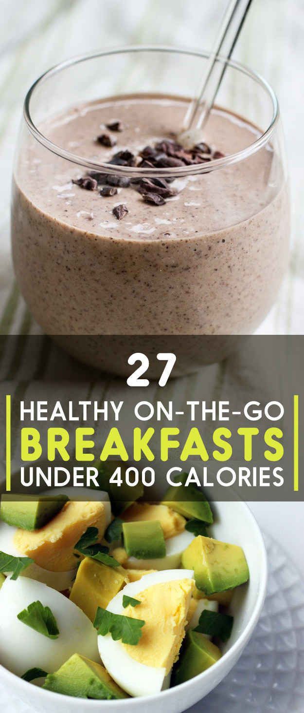 Some of these should be skipped and some need work but some are a creative spin on bfast to go.