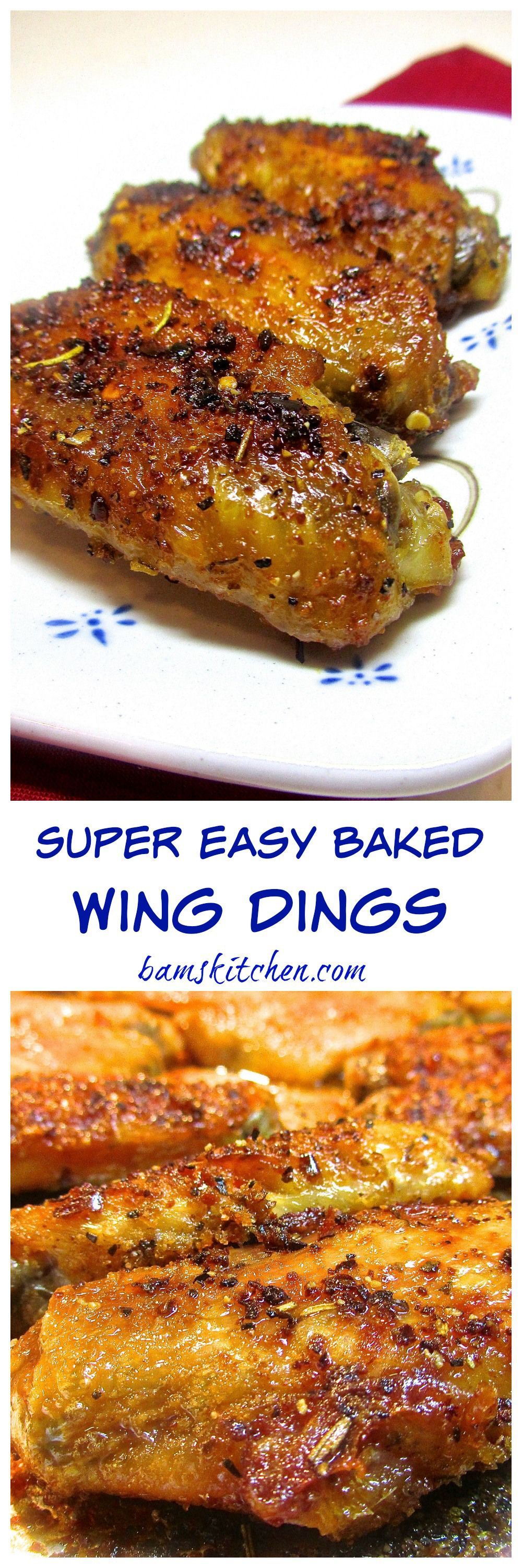 Super Easy Baked Wing Dings – Bam’s Kitchen