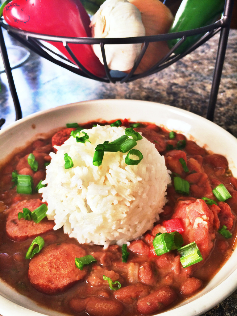 The BEST Red Beans and Rice with Sausage Recipe… It feels like home with every bite you take. This would