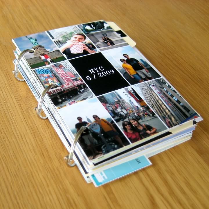This is the best way to Scrapbook ever. I’m completely in love with this idea!
