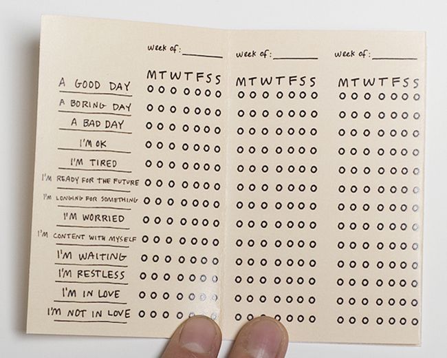 This would be a fun idea for a page in your bullet journal to keep track of the boring stuff you have to d