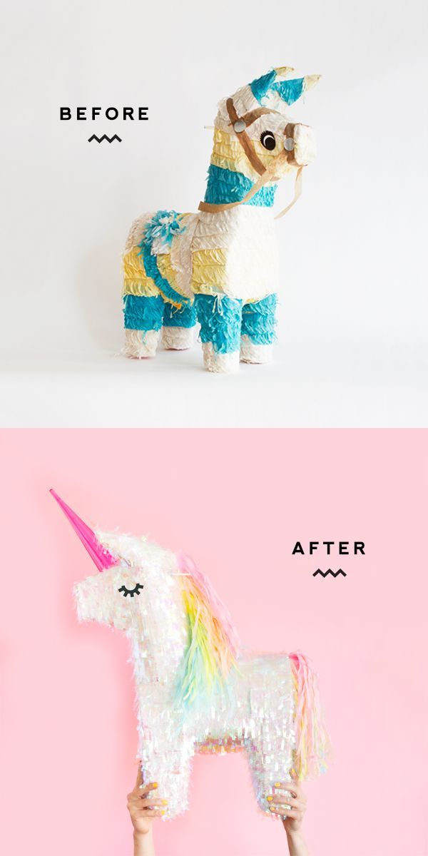 Unicorn Pinata Makeover