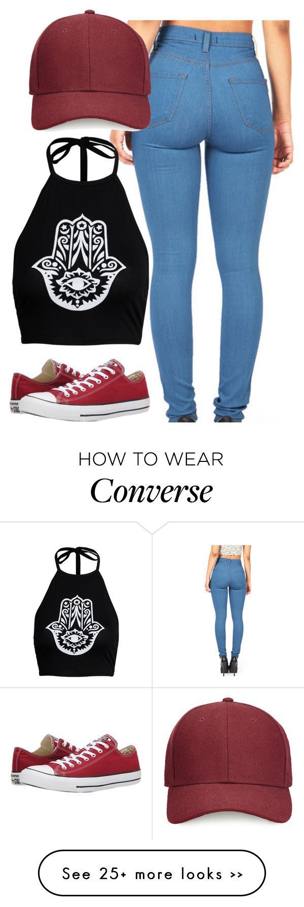 “Untitled #586” by leahmonee on Polyvore featuring Boohoo, Whistles and Converse