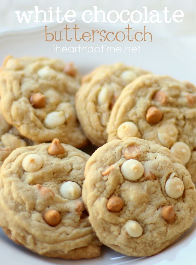 White chocolate butterscotch cookies – {YUM!} | I Heart Nap Time – Easy recipes, DIY crafts, Homemaking