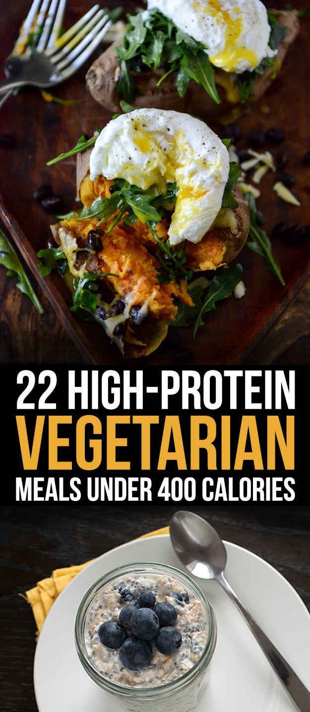 22 High-Protein Meatless Meals Under 400 Calories