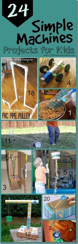 24 Simple Machine Projects for Kids