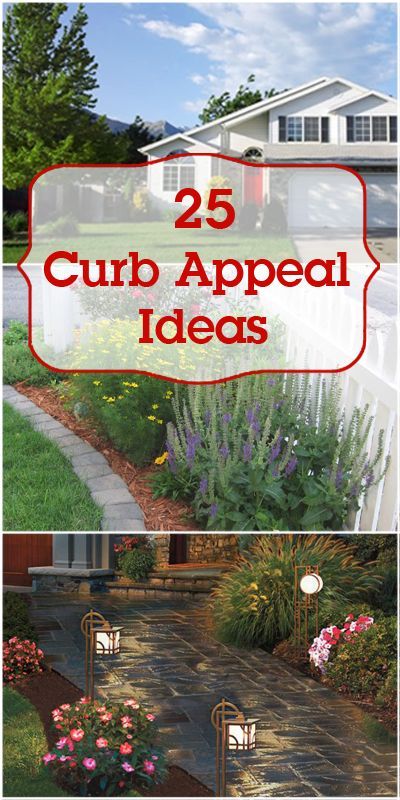 25 Curb Appeal Ideas — Make your home exterior beautiful! @Remodelaholic .com