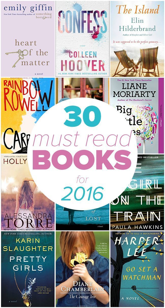 30 Must-Read Books for 2016 – Looking for some awesome books to enjoy this year? Check out our list of 30