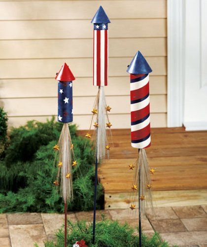 4th of July fireworks- make with toilet paper/paper towel tubes and paper