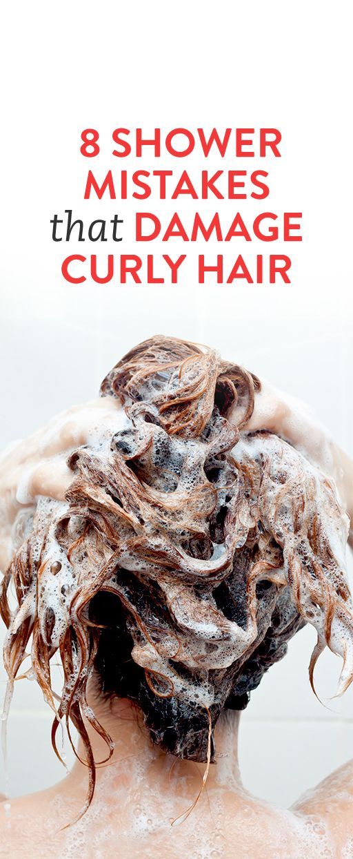 8 Shower Mistakes That Damage Curly Hair