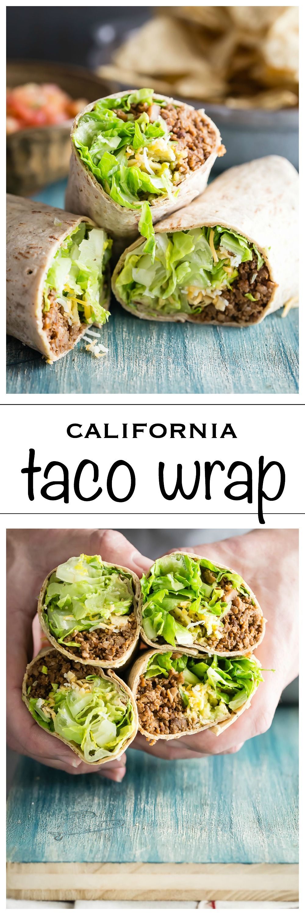 A great new way to eat your homemade tacos, in a Flatout Wrap! Packed with ground beef, cheese and all you