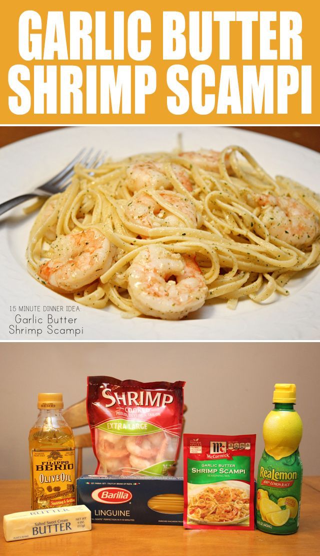 Aaah, shrimp scampi is one of my absolute favorites!