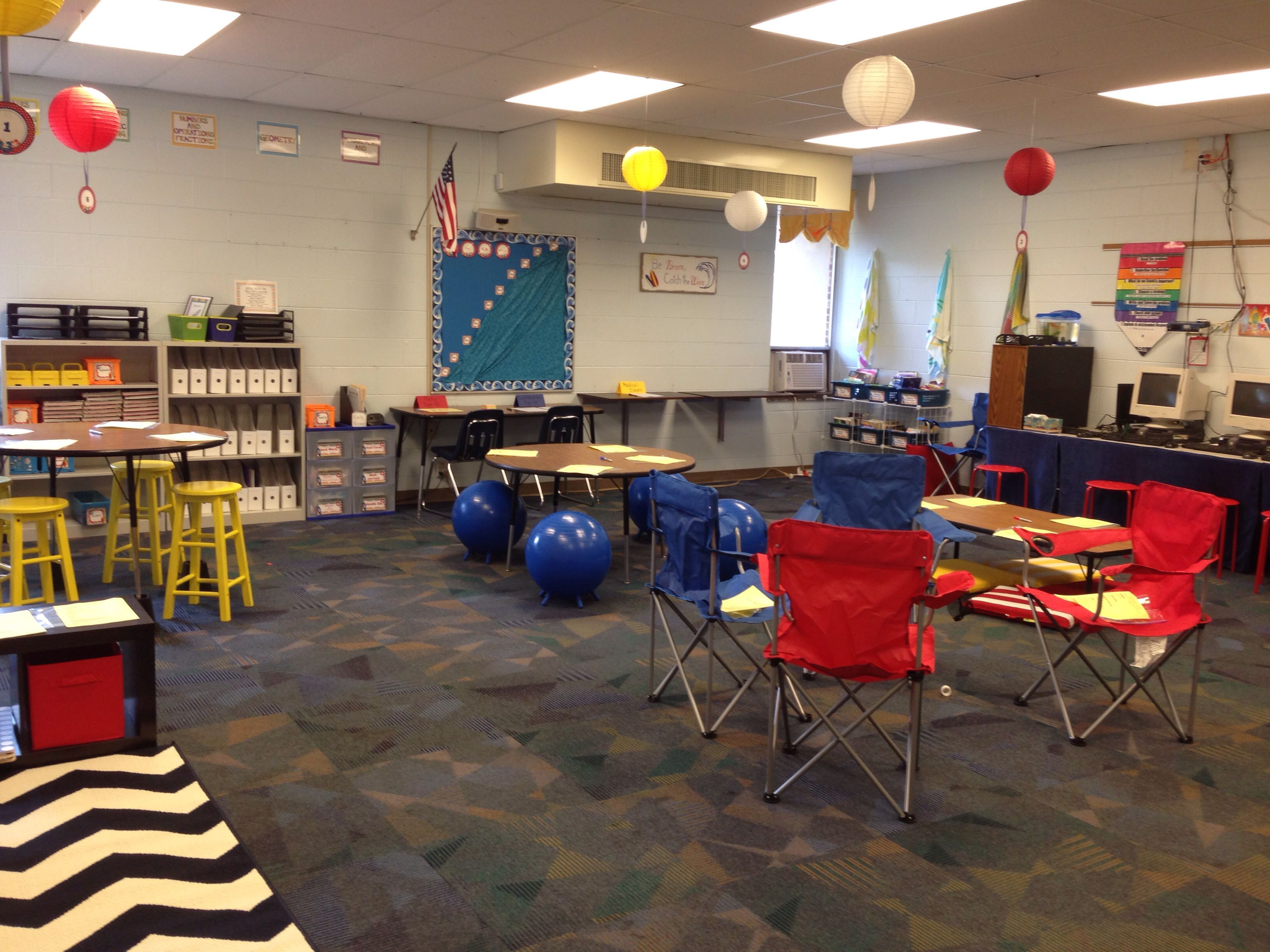 Alternative seating in my classroom!