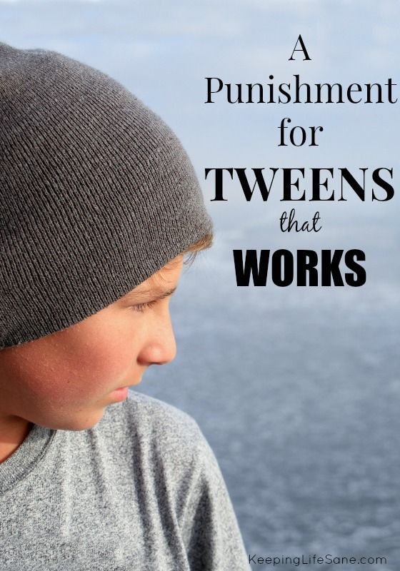 Are you having trouble finding a punishment that works?  Here’s one that does and you’ll want to read abou