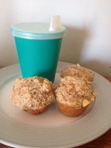 Baby Apple Muffins – Uses infant oatmeal (baby cereal) and so yummy that everyone in the family likes them