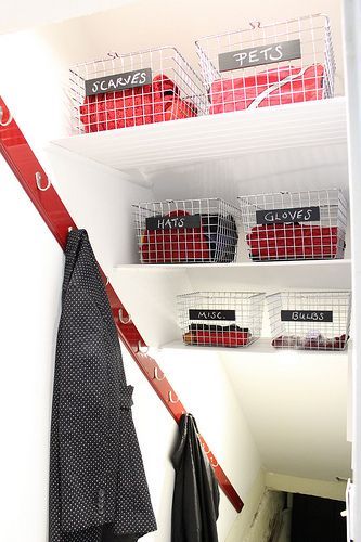 Basement Stairwell Turned Coat Closet – Transforming a Tiny Space into an Effective Storage Solution  Woul