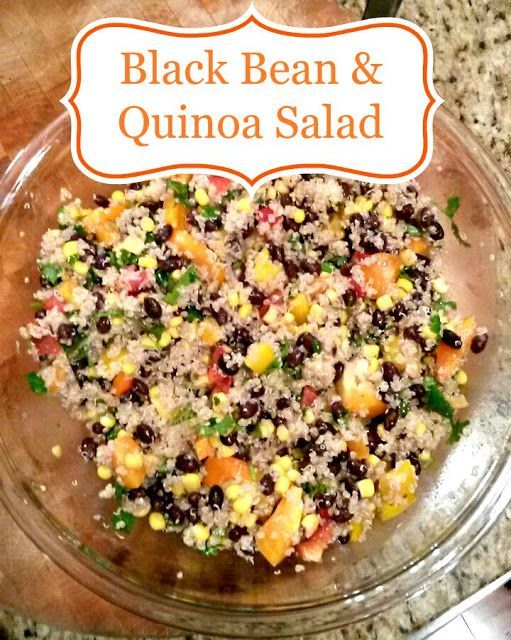 Black Bean and Quinoa Salad from the 21 Day Fix cookbook, Fixate.  Check out the recipe here!