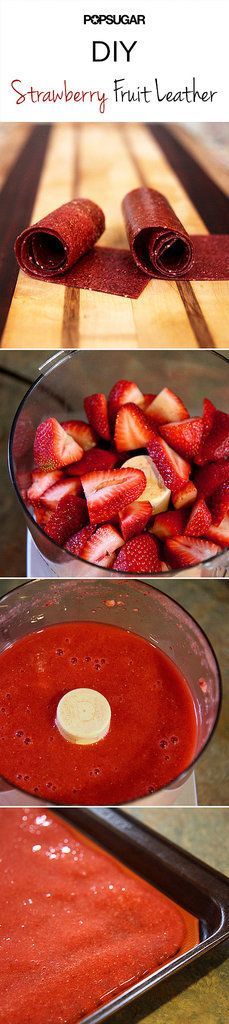 Chewy and Cheap: Homemade Strawberry Fruit Leather time to break out the dehydrator.