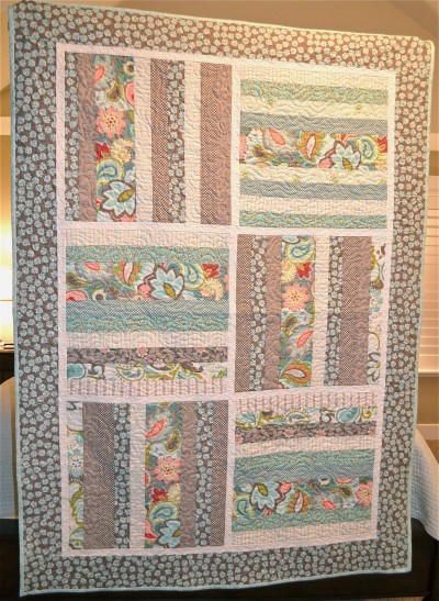 Claire’s Fat Quarter Quilt – Unlike many other quilt patterns that use pre-cuts, this design does not make