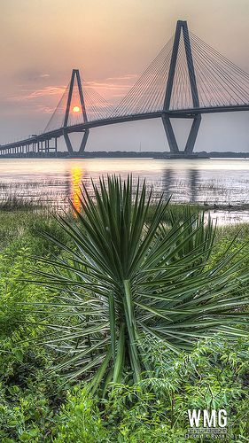 Cooper River Bridge Sunset, Charleston, South Carolina