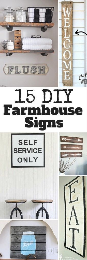 DIY Farmhouse Signs You Can Easily Make Yourself