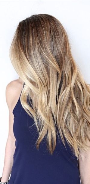 Don’t just ask for blonde highlights – get dimension to your shade with two tones blended for a more natur