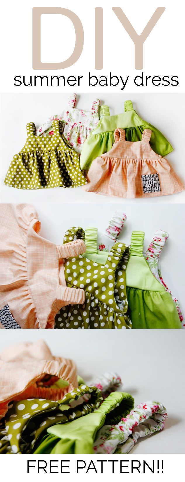 easy baby dress pattern for the summertime – see kate sew