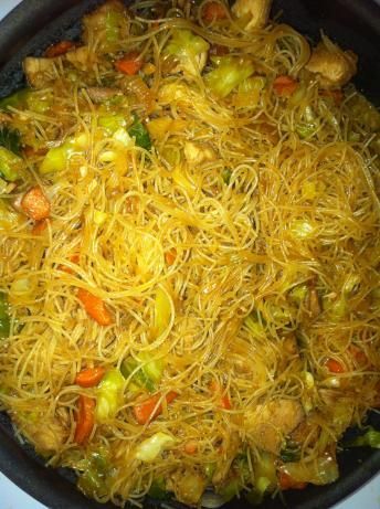 Filipino Pancit. Nothing will beat when my Filipino family makes this for me :D…. Photo by Emily Rose’s