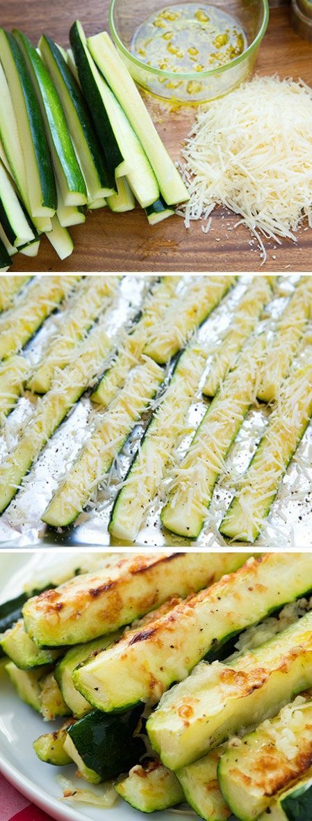 Garlic Lemon and Parmesan Zucchini