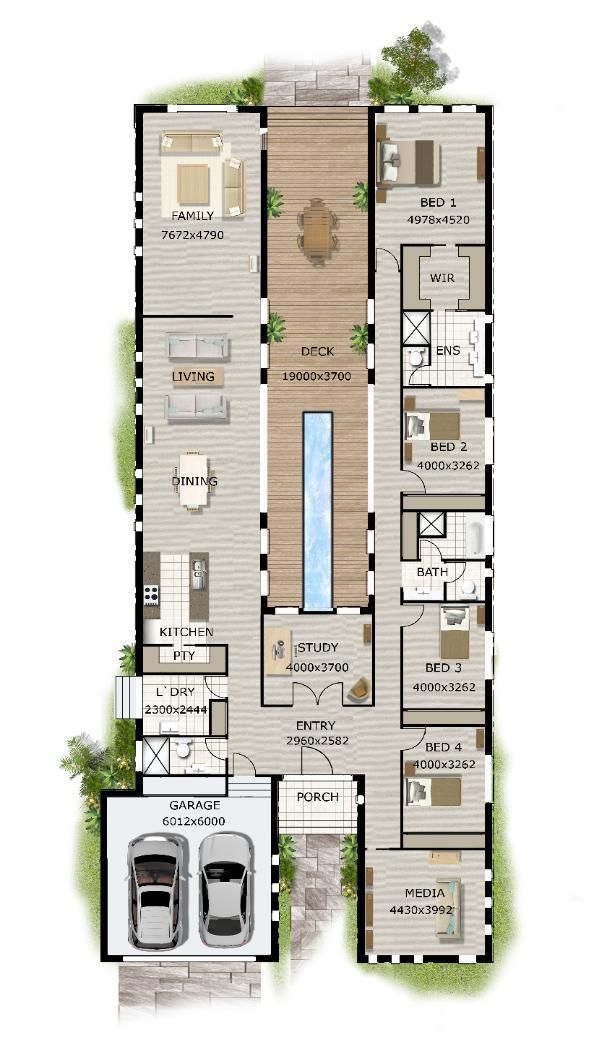 I love this floor plan – container home