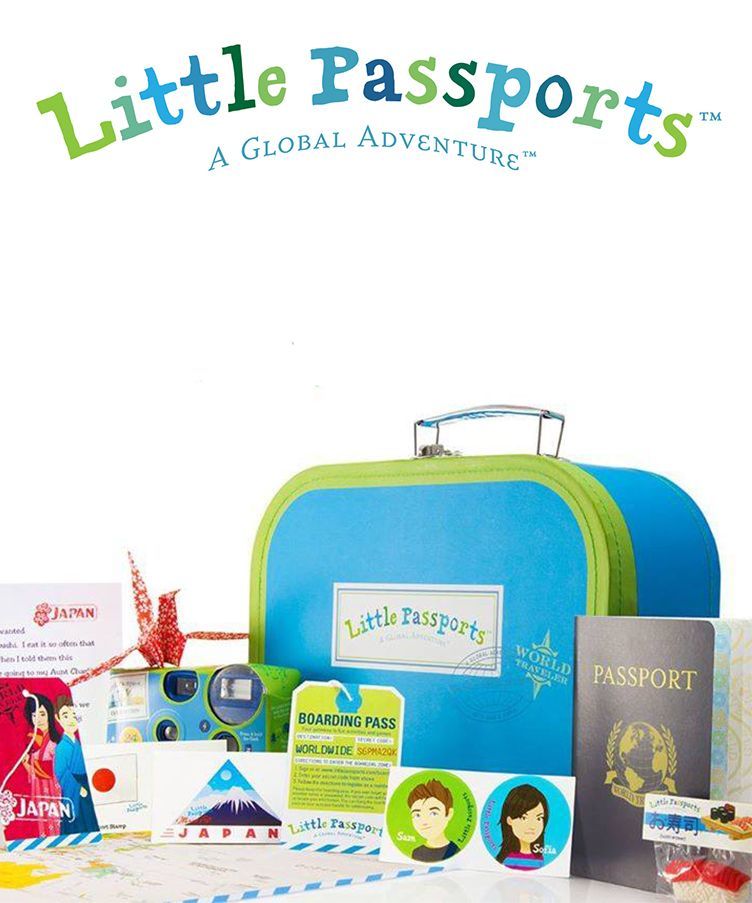 Inspire your child to learn about the world with a subscription to Little Passports! One country a month,