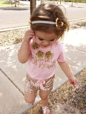 Just ordered matching sparkle babe shirts for Evelyn and sister!! So cute!! Now I just need those shorts!!
